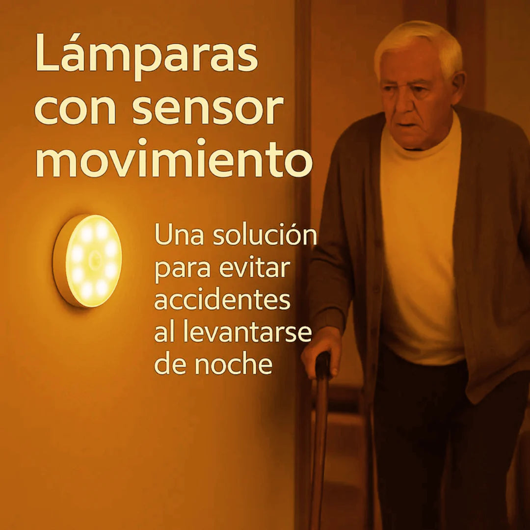 Pack 3 LED Inteligente Luminus™ c/sensor de movimiento